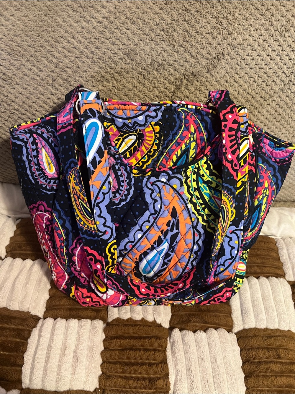 Vera Bradley Glenna in Twilight Paisley NWTS!